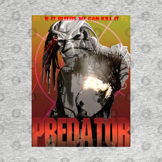 PREDATOR poster by CrazyPencilComics